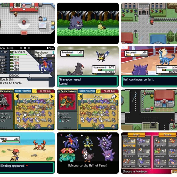 Pokemon FireRed Extended GBA ROM Hack Game Custom Gameboy Advance - Picture 2 of 9